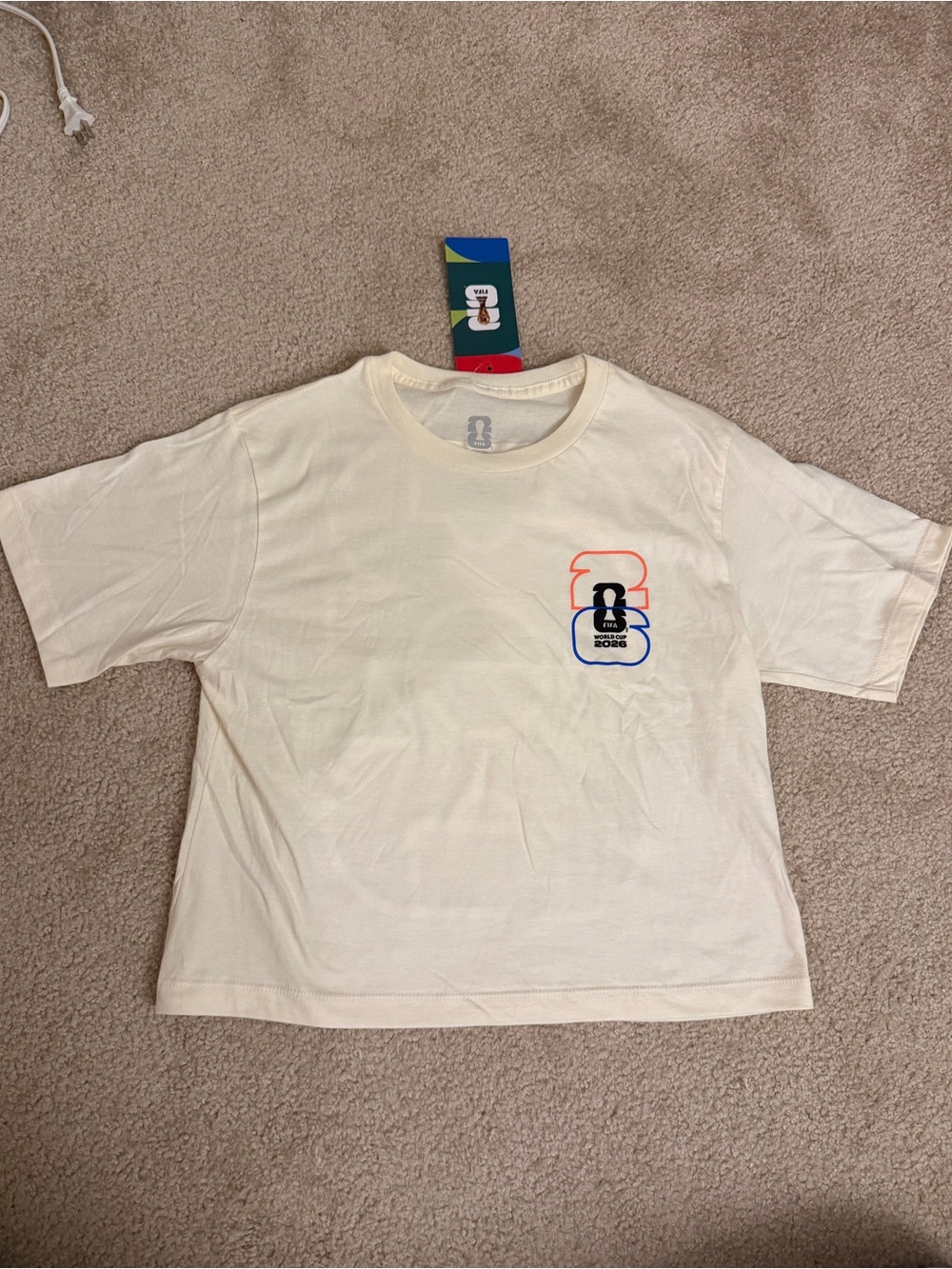 FIFA World Cup 2026 Women’s Crop/Boxy Tee (S)